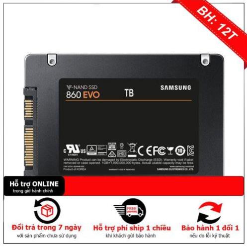 [BH12TH] Ổ cứng SSD 250G SAMSUNG 860 Evo SATA 3 Chính hãng