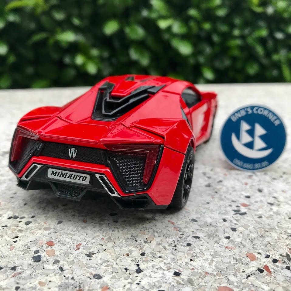 Xe mô hình 1:32 Lykan Hypersport hãng Mini Auto