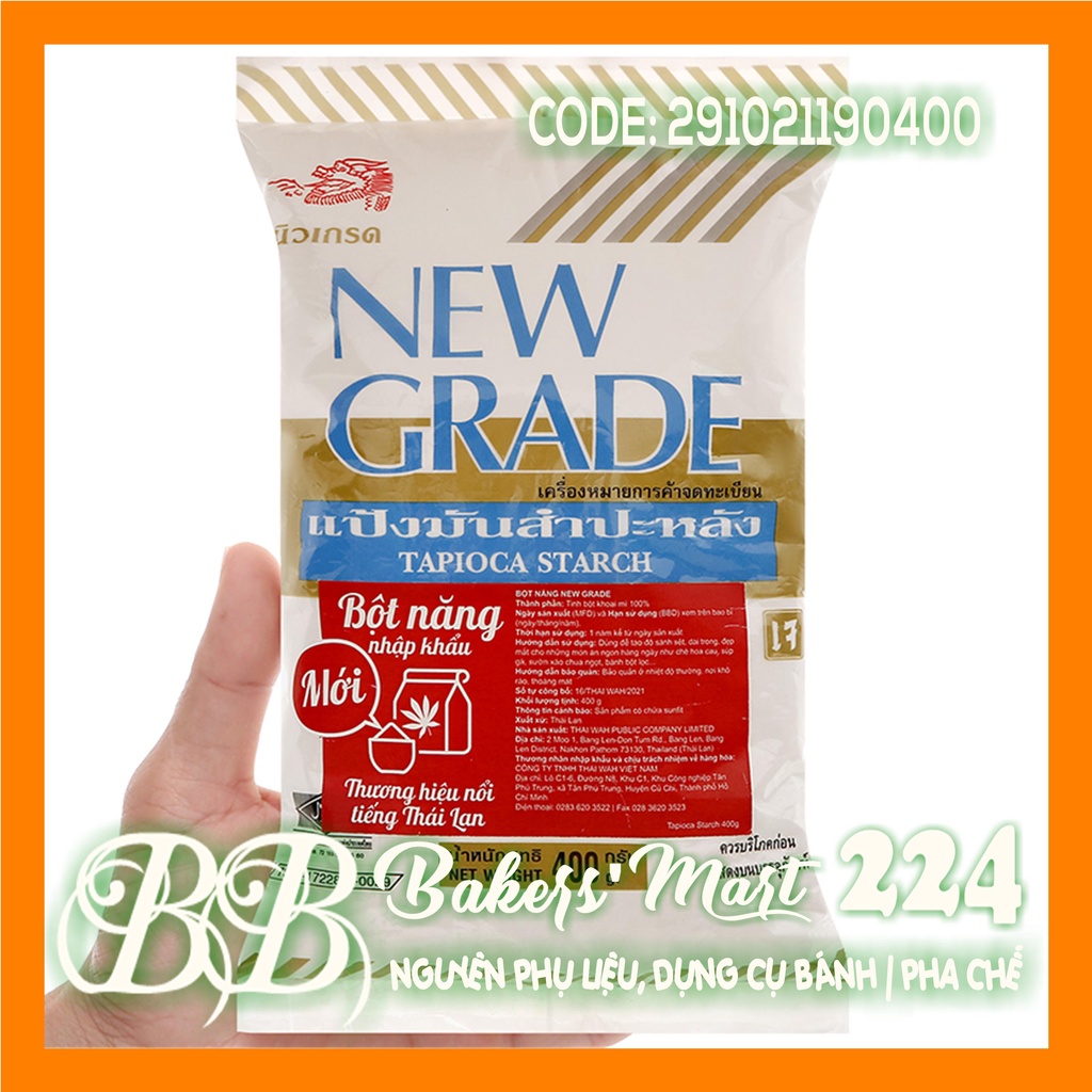 Bột NĂNG New Grade Thái Lan - Gói 400gr