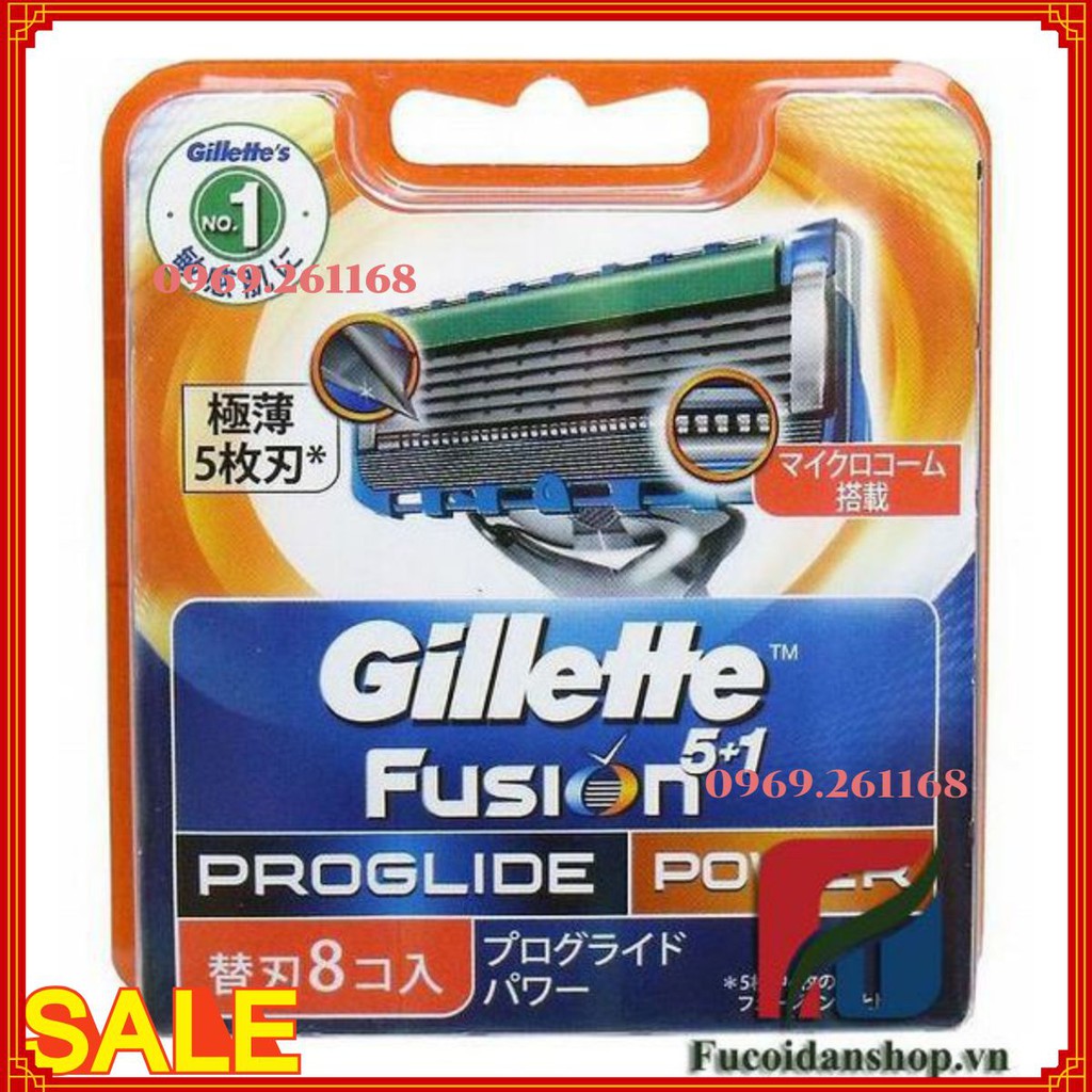 Lưỡi dao cạo dự phòng Gillette pro Gruid 8B NHẬT BẢN