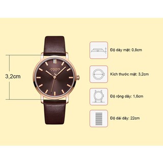 Đồng hồ nữ JULIUS JA-1200LC dây da