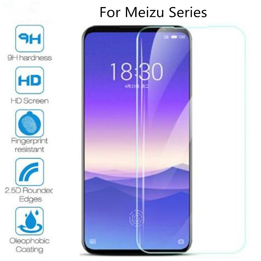 Kính cường lực dán bảo vệ màn hình cho Meizu Note 9 8 C9 Pro M8 Lite X8 V8 M8C M6T M6S 16S 16XS M 8C V 8 6T 6S