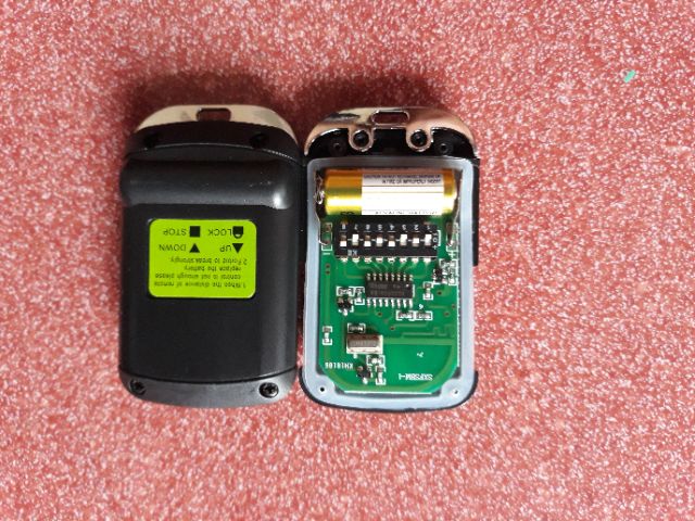 Bộ điều khiển cửa cuốn mã gạt 433 mhz 2 tay mã gạt chống nước