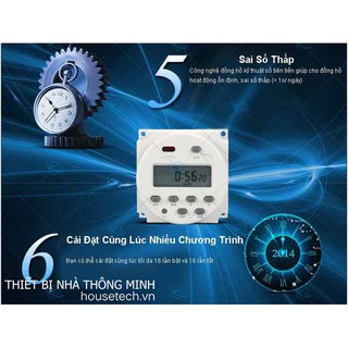 Công Tắc Hẹn Giờ 12V CN101A