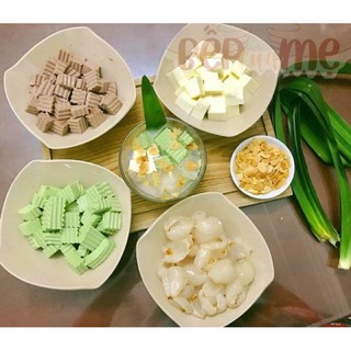 SET CHÈ KHÚC BẠCH NẤU 20 CHÉN