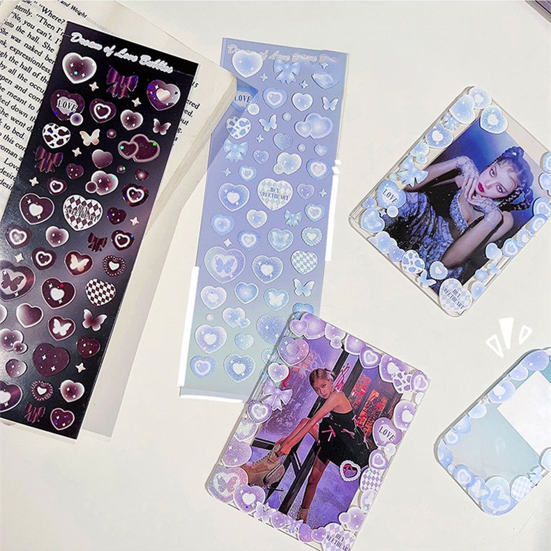 1 Sticker Dán Trang Trí Hình Bong Bóng