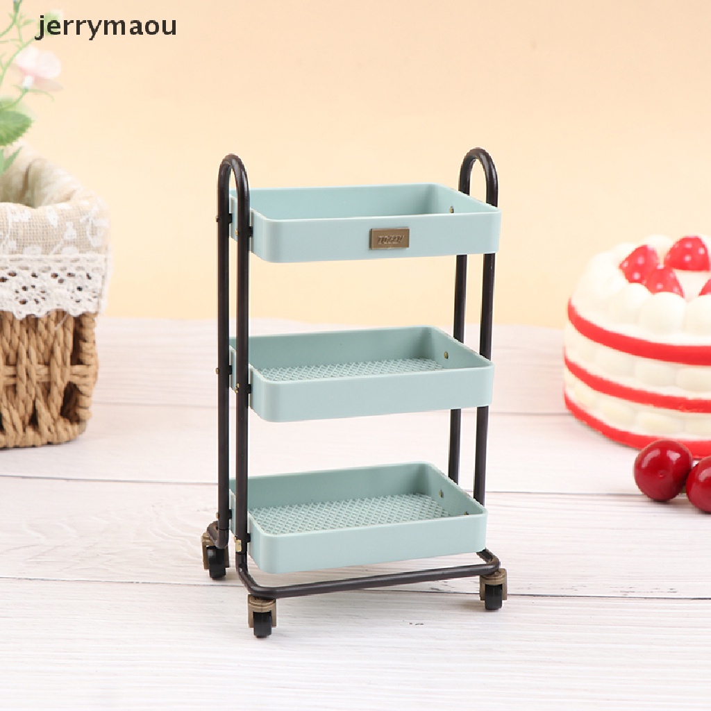 [JER] Giá Treo Đồ Nội Thất Nhà Búp Bê mini Có Thể Di Chuyển Bằng Điện