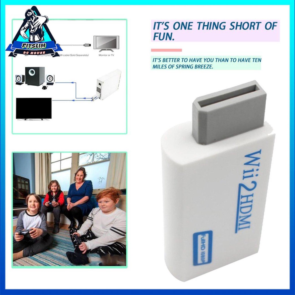 Đối với Bộ chuyển đổi Wii sang HDMI Đã được chuyển đổi cho Wii To HD-TV / HD-Máy chiếu 720p / 1080P