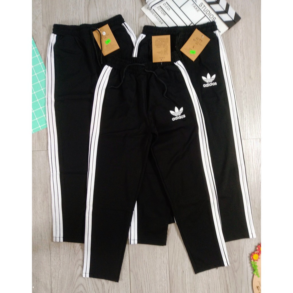 Sỉ Quần Thể Thao Nữ 3 Sọc Unisex – Quần dài kẻ sọc dây rút nam nữ | BigBuy360 - bigbuy360.vn