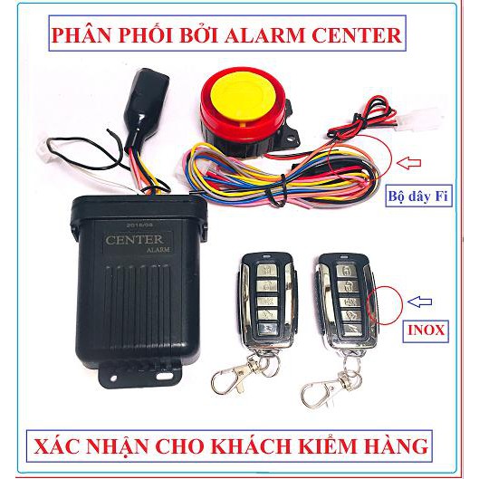 Khóa chống trộm xe máy 5 nút thông minh