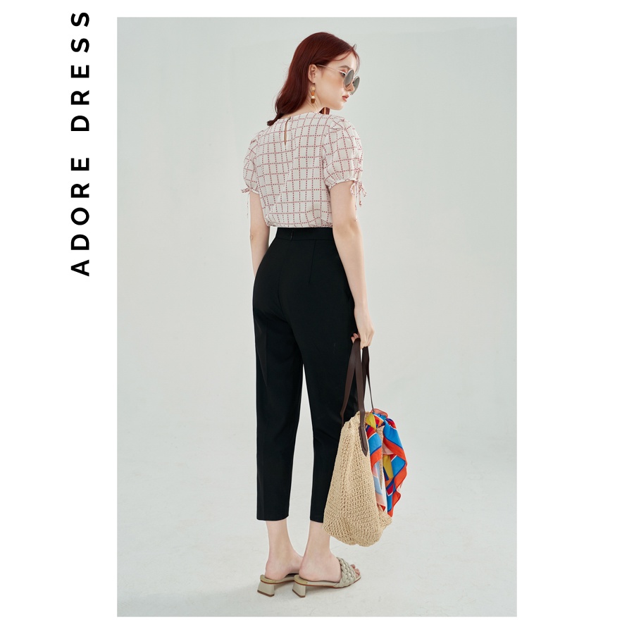 Quần baggy đen chạy mí dọc quần 2QU2003  ADORE DRESS