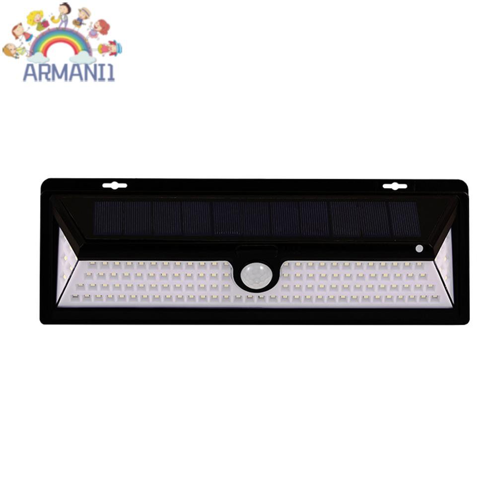 Armani 118 LED Solar Light Human Motion Sensor Lamps Outdoor Garden Wall Lights