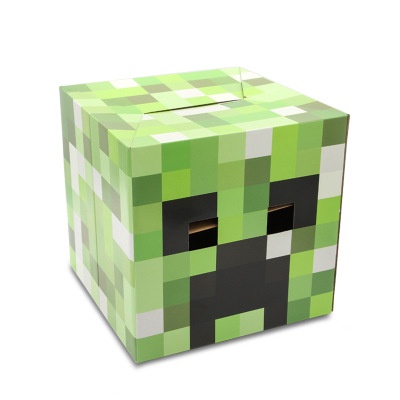 Mô Hình Phần Đầu Nhân Vật Game Minecraft