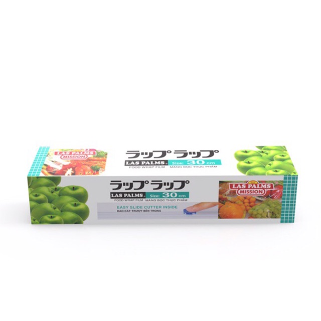 Màng bọc thực phẩm Laspalm 200 xanh