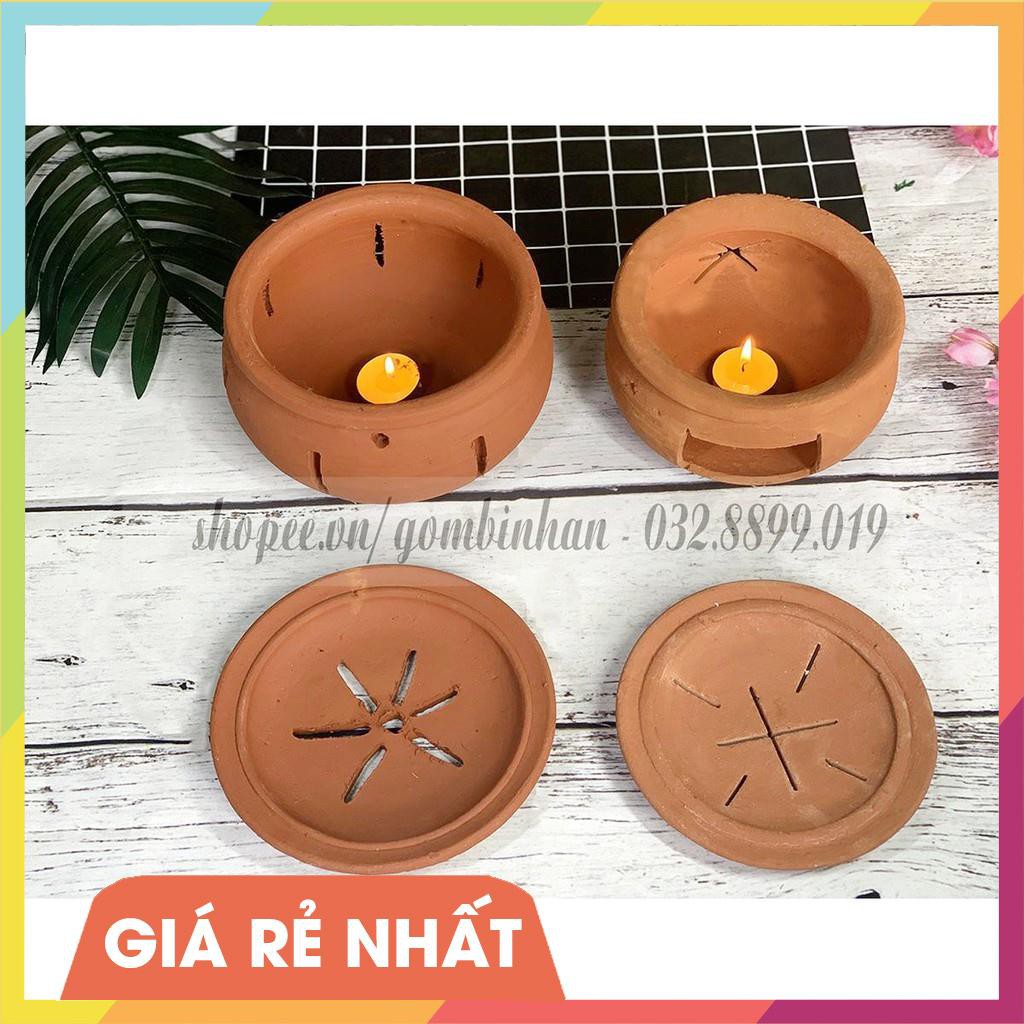 💯BẢO HÀNH - TẶNG KÈM 5 NẾN 🍀Mua nồi đất bết đốt xông bồ kết - Niêu nồi đốt xông đốt chanh, xả tốt - Nồi bếp bền đẹp!