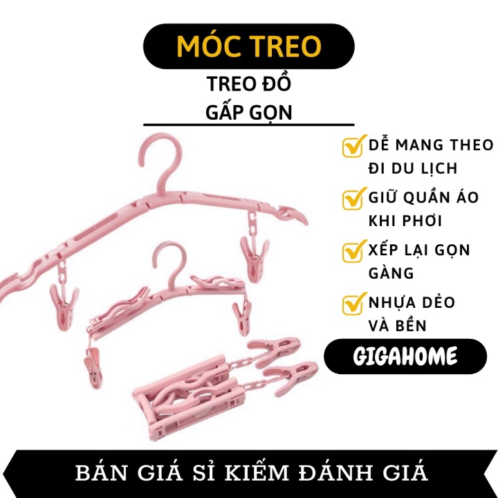 Móc treo đồ   GIÁ VỐN]   Móc treo đồ xếp gọn, tiện lợi trong việc treo đồ trẻ em, giúp quần áo cố định không bị bay 70