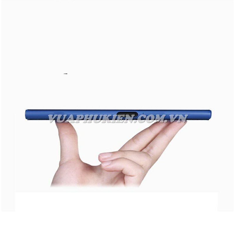 Bao da cho Sony Xperia Z5 Premium, XZ2 Premium, XZ Premium, XA Ultra hãng FIBCOLOR PIPILU X-Level HongKong lưng Silicone