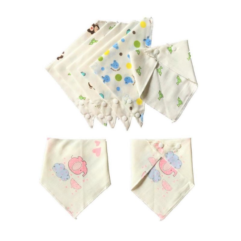 Set 10 yếm xô quàng cổ hàng Việt Nam cho bé