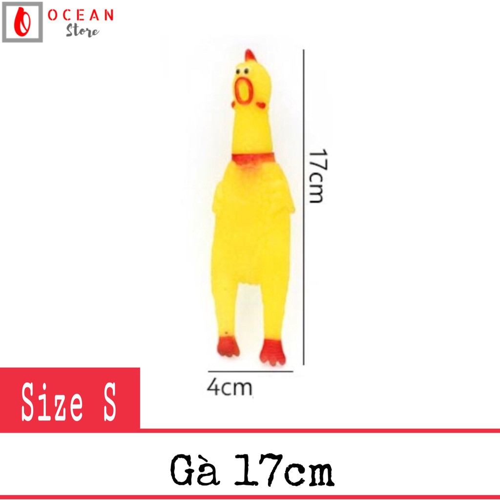 Gà la hét cho cún cưng Size S