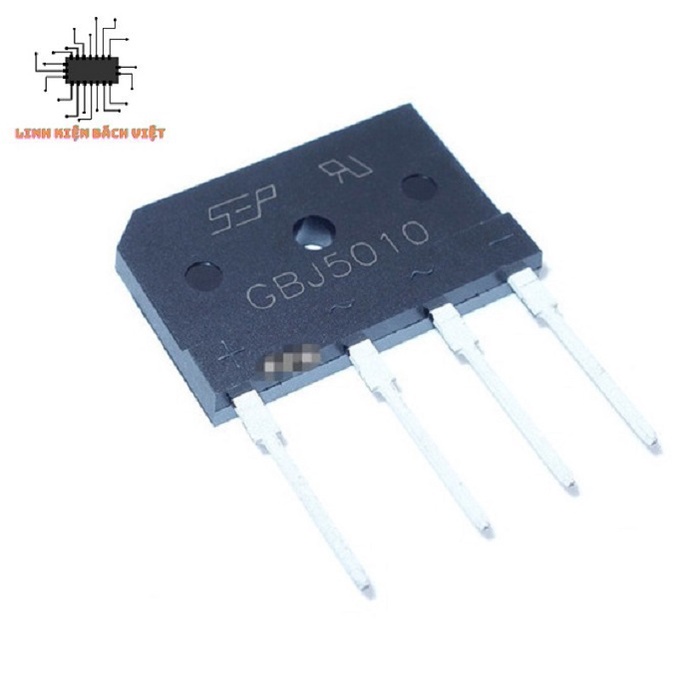 Cầu diode GBJ5010 KBJ5010  DIP-4 chính hãng SEB