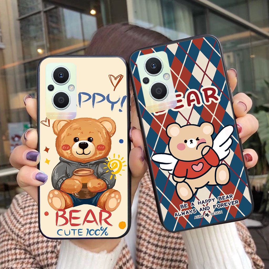 Ốp lưng Oppo Reno7 /  Reno 7Z 5G / Reno 7 in hình cute, mẫu chú gấu siêu đẹp- GIÁ RẺ
