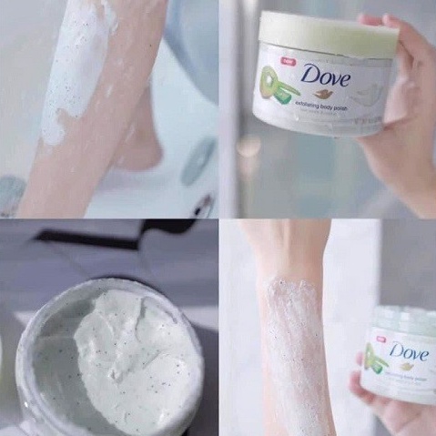 Kem Tắm Tẩy Da Chết Dove