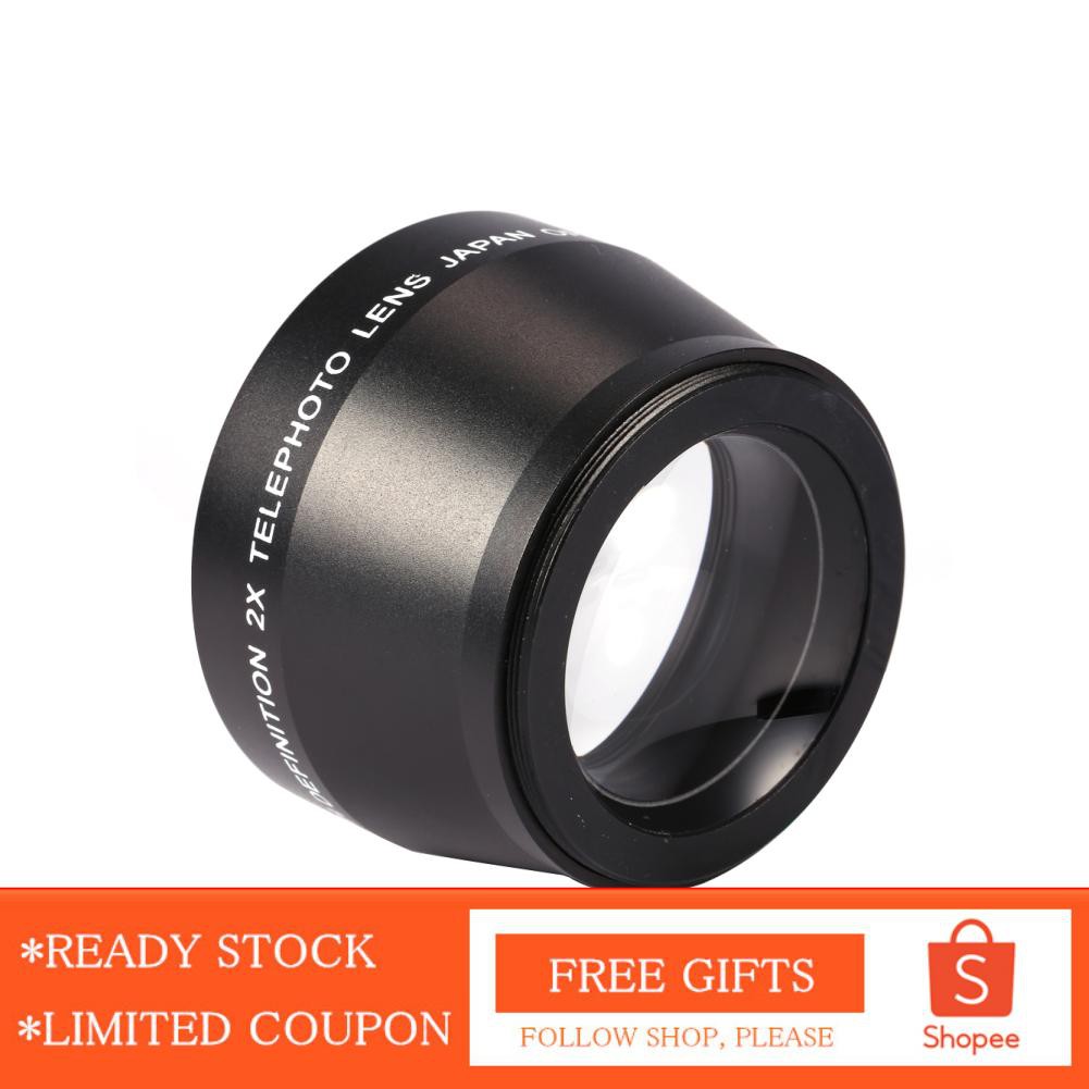 Ống Kính Máy Ảnh Kỹ Thuật Số Chuyên Nghiệp 52mm 2.2x Zoom