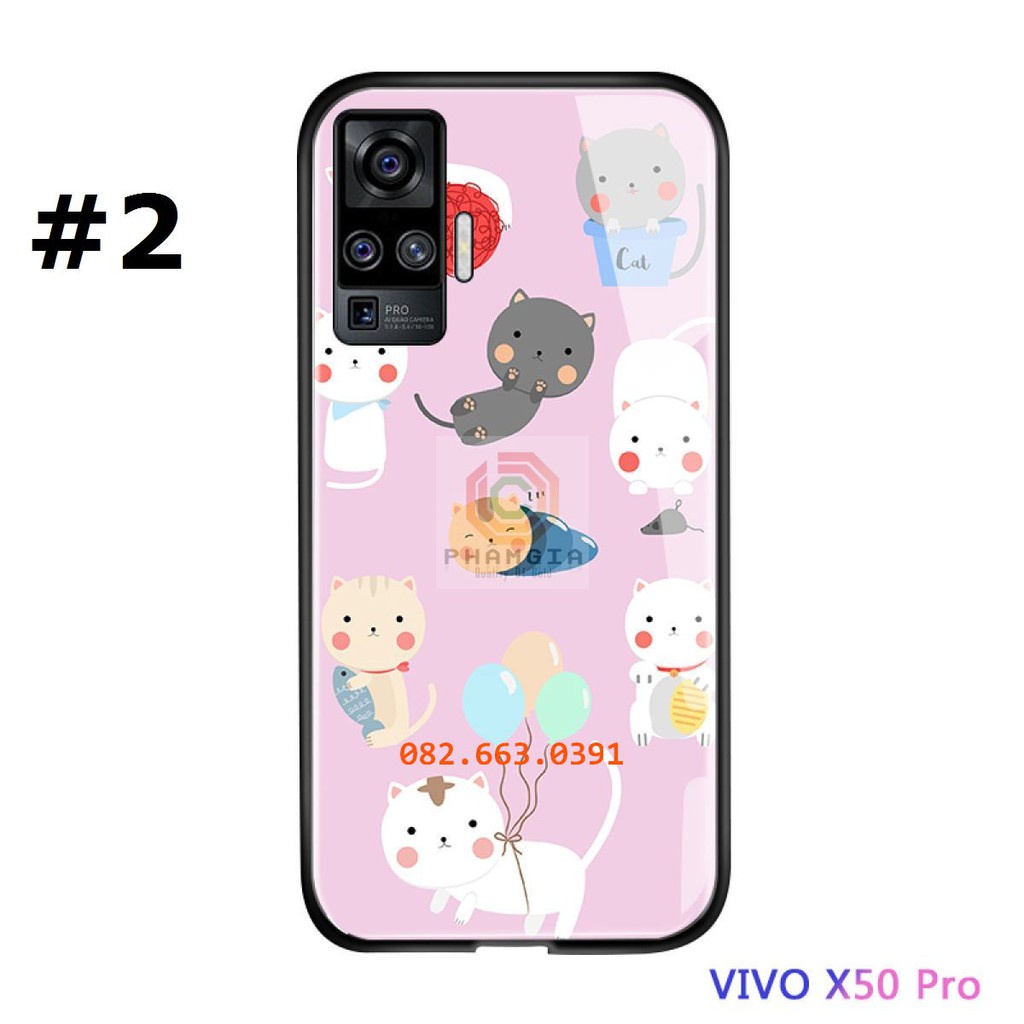 Ốp lưng Vivo X50 pro dẻo in hình hoạt hình siêu sắc nét