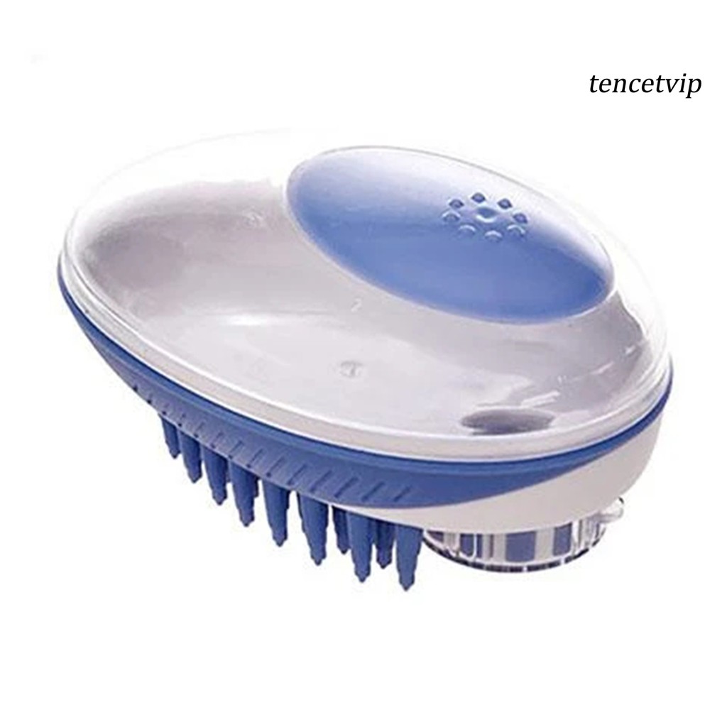 Bàn chải tắm cho thú cưng 2 trong 1 tiện lợi