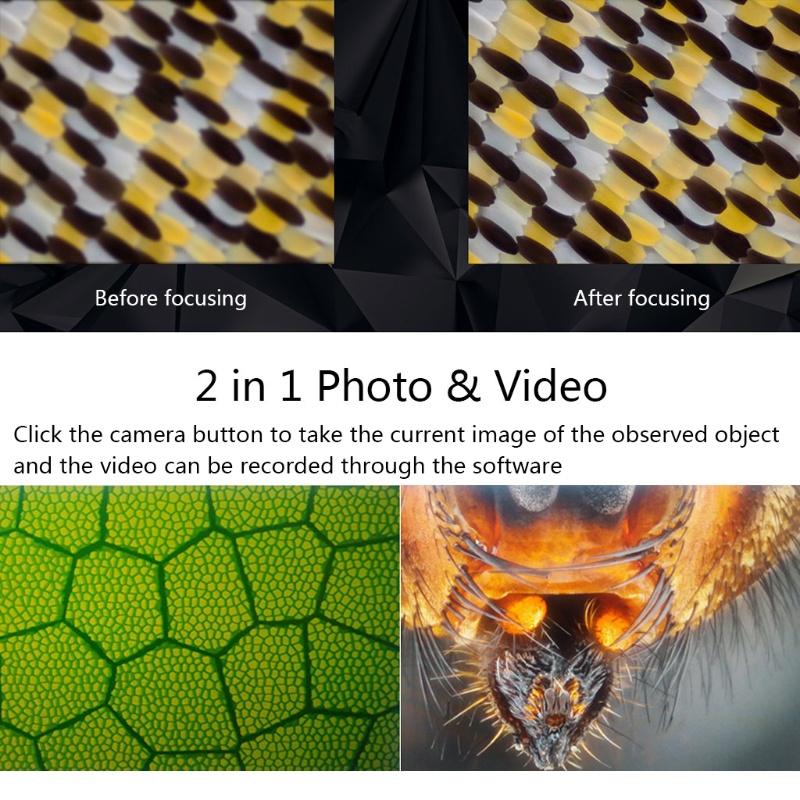 Kính Hiển Vi Kỹ Thuật Số Có Camera Pcfx 1080p Wifi 1000x Chất Lượng Cao Cho Android Ios Iphone Ipad