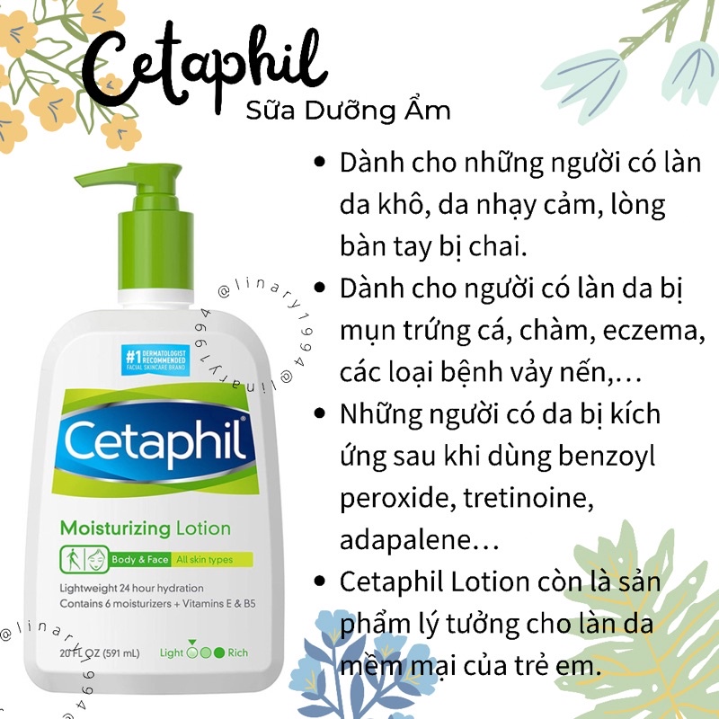 Sữa dưỡng ẩm Cetaphil Moisturizing Lotion