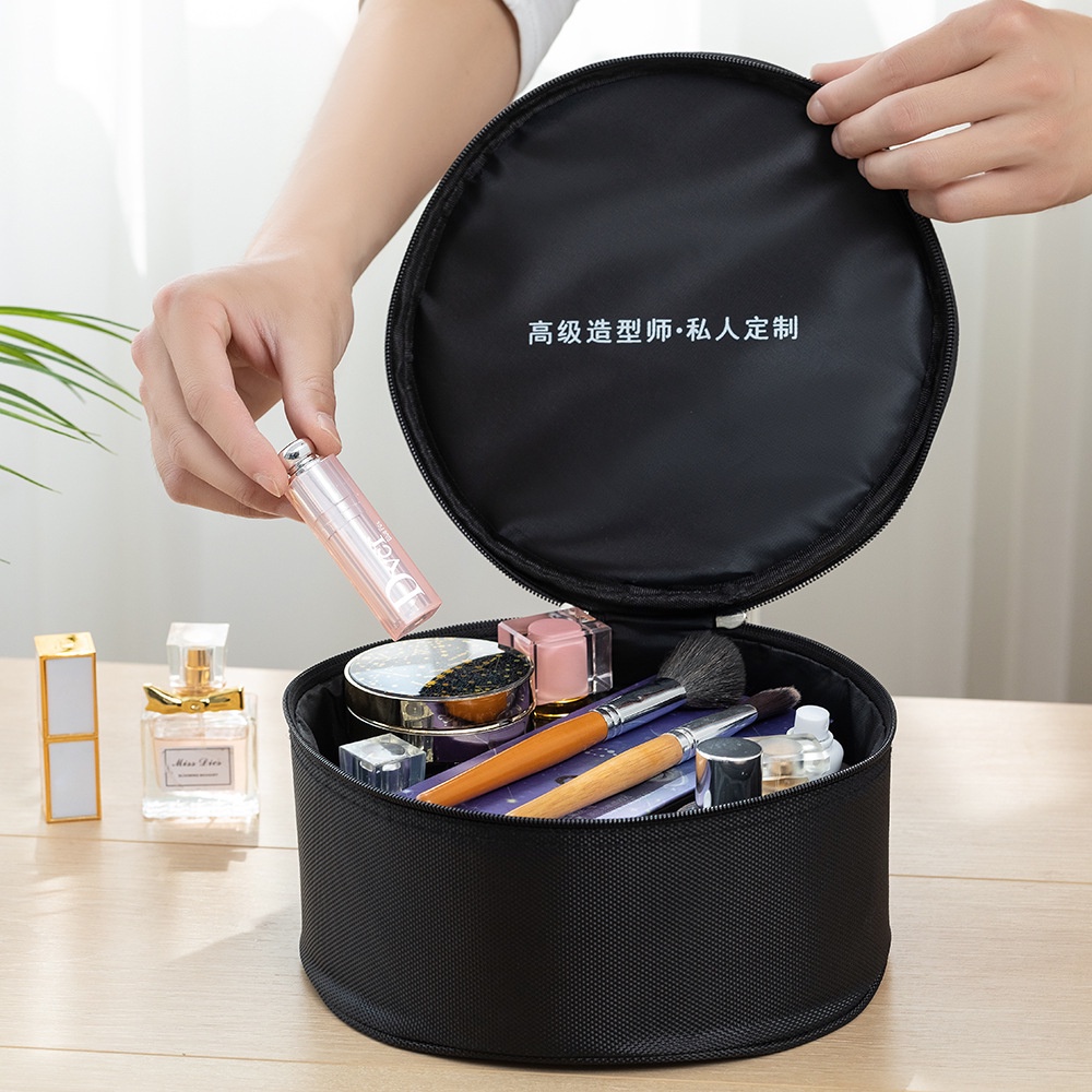 Túi Đựng Mỹ Phẩm Hình Tròn Thiết Kế Mới Thời Trang Dành Cho 2022