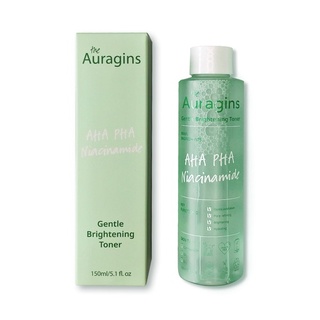 Nước Cân Bằng The Auragins Gentle Brightening Toner 150ml