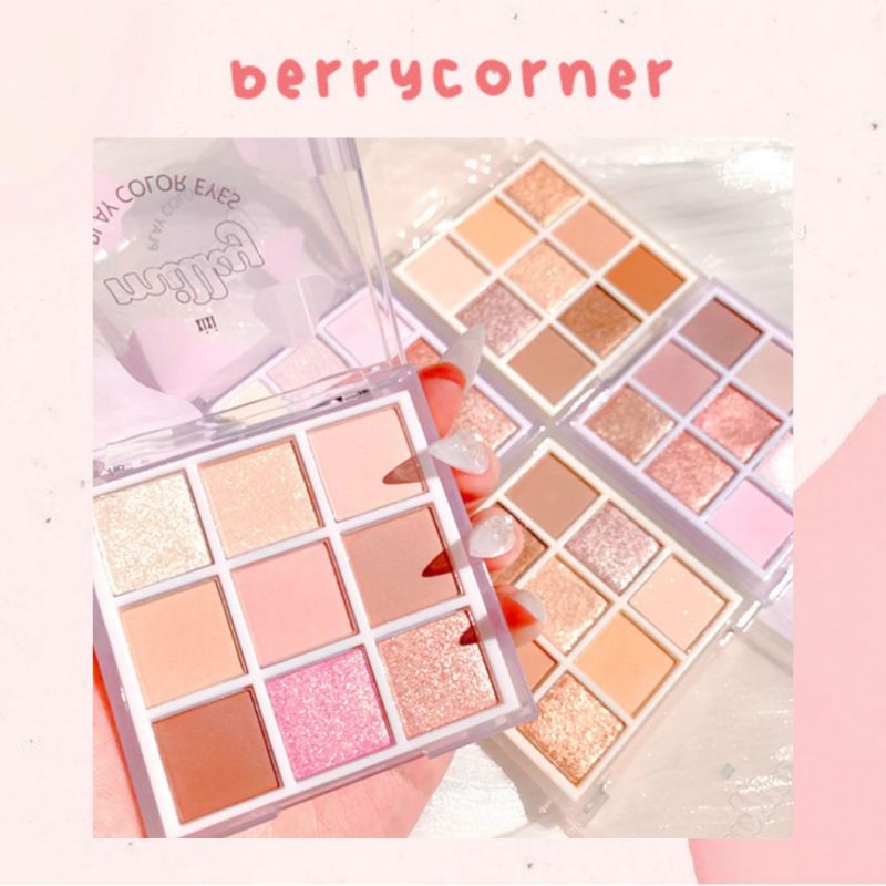 XIXI - Bảng phấn mắt Xixi Milky Play Color Eyes