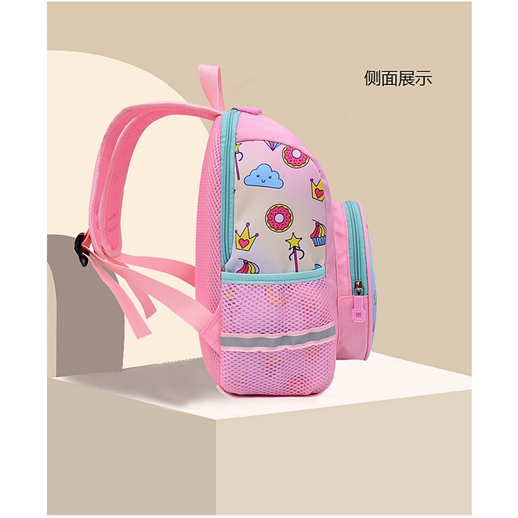 Balo mẫu giáo chó cứu hộ người nhện cho bé cặp sách mầm non cho trẻ em cao cấp siêu xinh E1072