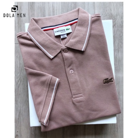 Áo Thun SLIMFIT POLO LACOSTE Nam LOGO - 4 màu