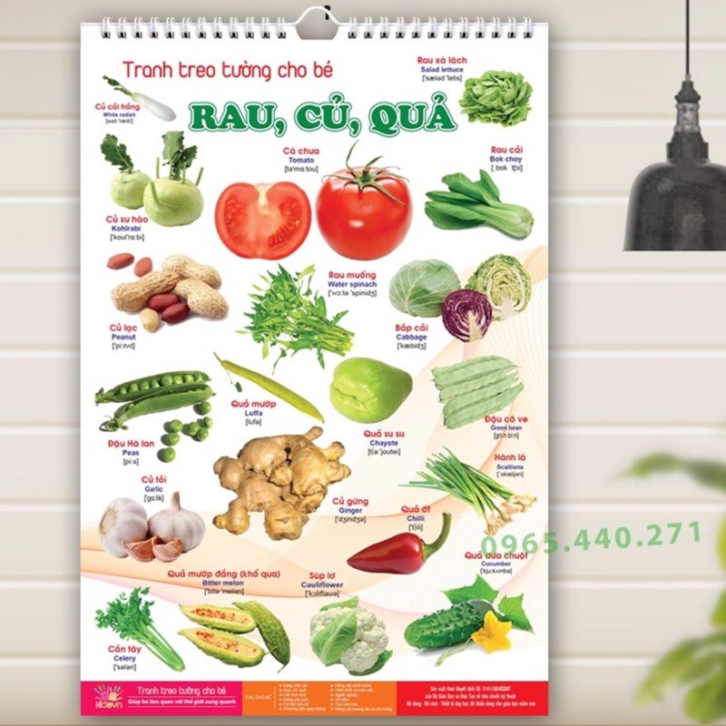Tranh Treo Tường Thế Giới Xung Quanh Cho Bé