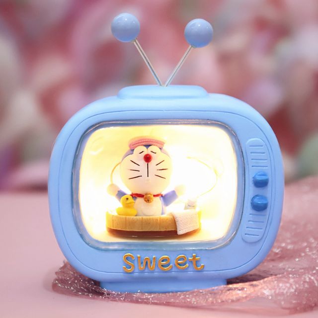 ĐÈN NGỦ TRANG TRÍ DOREMON, ĐÈN DORAEMON - Quà sinh nhật, quà trang trí dễ thương