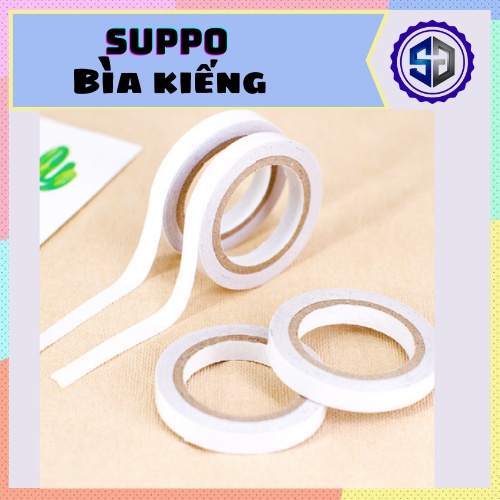 Băng keo 2 Mặt 1p2và 2f4  mỏng  siêu dính ma20s