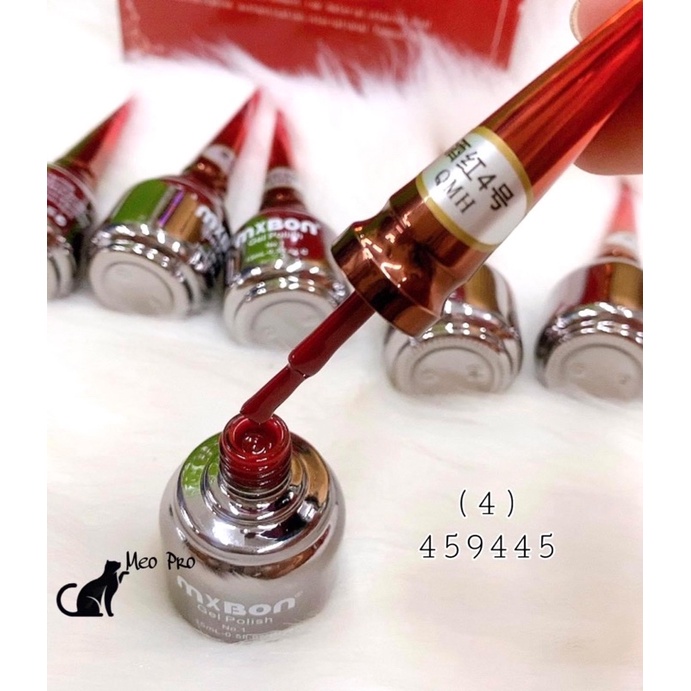 Sơn gel MxBon đỏ  hàng chính hãng