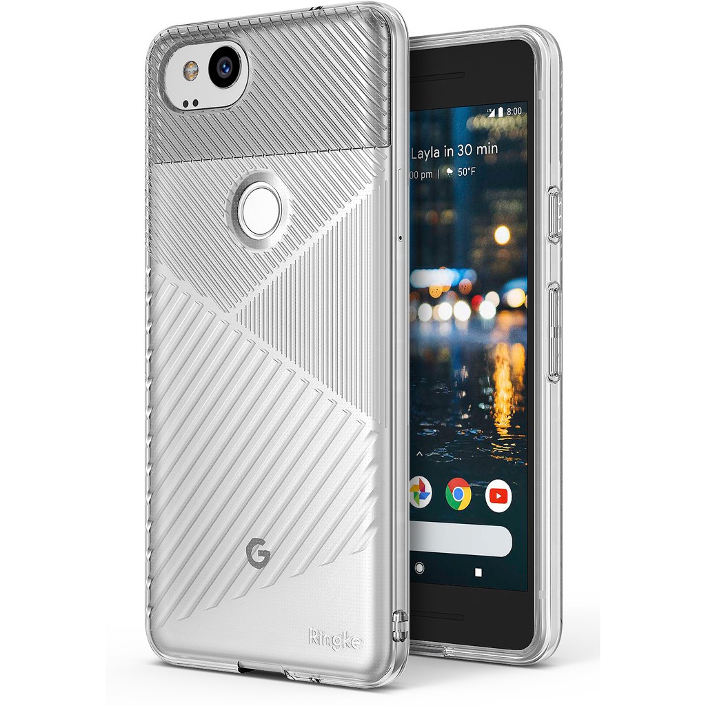 Ringke Bevel, Google Pixel 2 XL Pixel 2 [Bevel] Case Vỏ bọc TPU mô hình đường chéo nâng cao