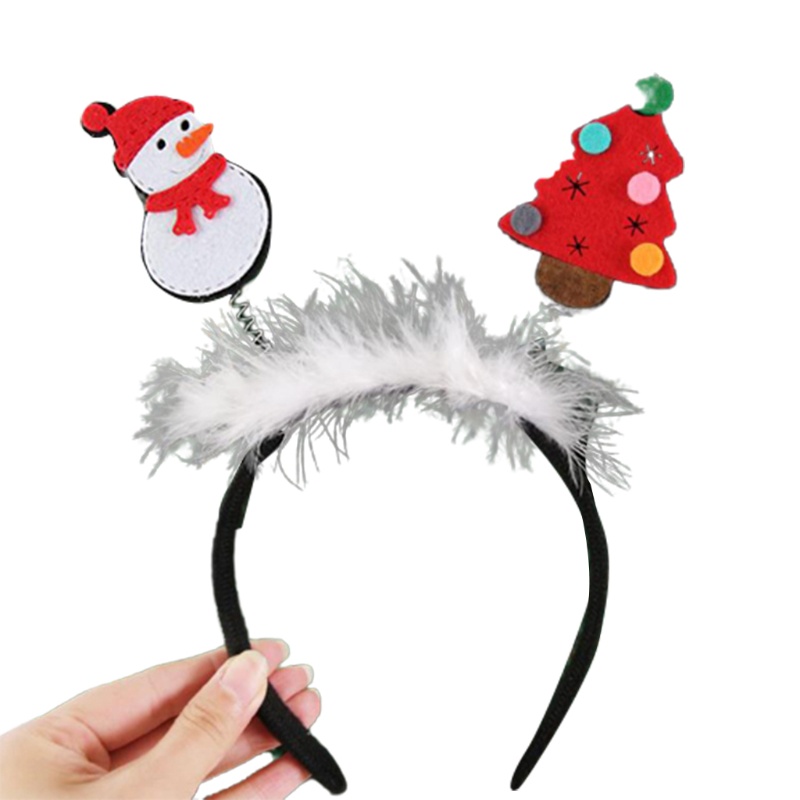 Flgo Băng Đô Cài Tóc Rửa Mặt Hóa Trang Ông Già Noel Tuần Lộc Giáng Sinh Dễ Thương Cho Bé