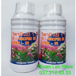 Set 2chai Vitamin B1 Thái - Grofer Super Root B1 Thái 500ml