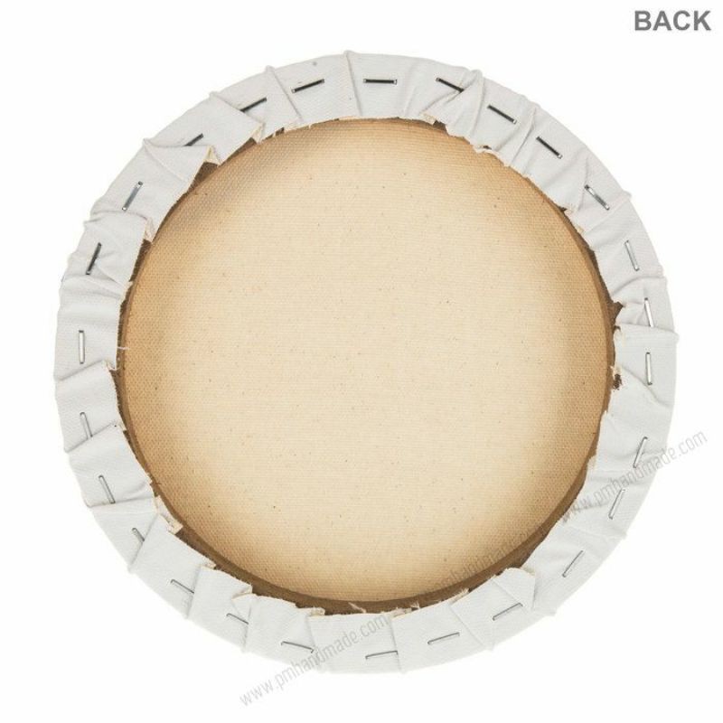 Khung Tròn Bố Cotton Tốt  Vẽ Tranh Dầy 2cm, Đường Kính 20,..45cm