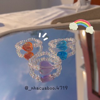 Nhẫn trái tim hologram