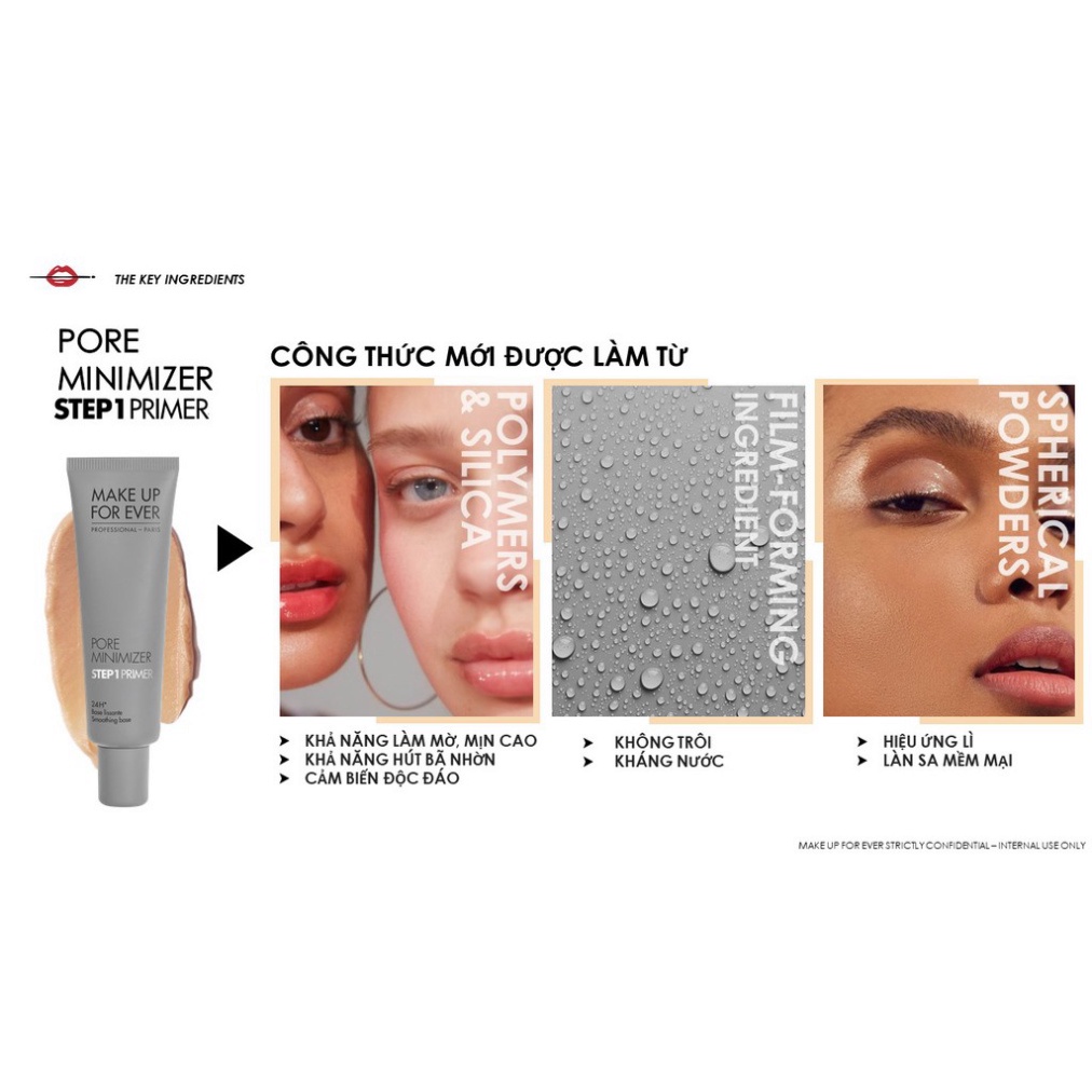 [CÓ BILL US] Sample mẫu thử Kem lót Make Up For Ever Step 1 Primer Pore Minimizer