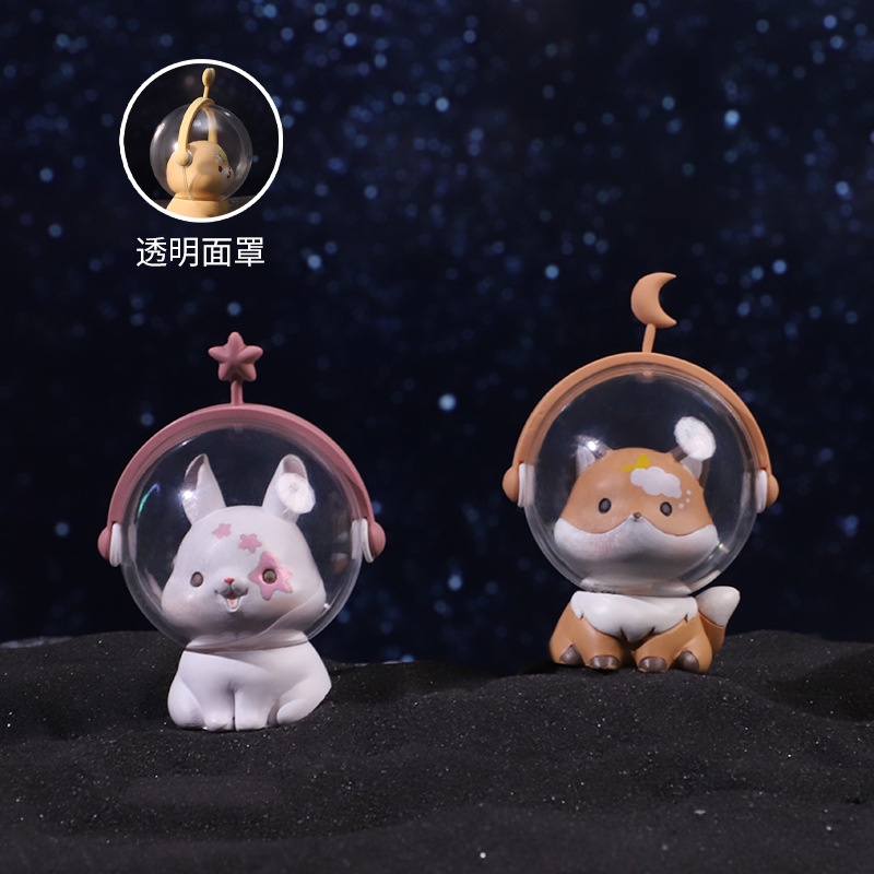 Mô Hình Phi Hành Gia Bằng Nhựa resin Thủ Công Dễ Thương Để Bàn Trang Trí