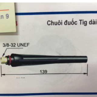 Đuôi đuốc hàn Tig