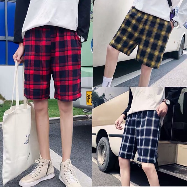 FREESHIP 50K - Quần Short Unisex Nam, Nữ Kate Mềm Form Dáng Thể Thao, Quần Unisex Kate Lửng