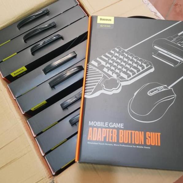 Bộ sản phẩm hỗ trợ chơi Game Baseus GAMO Mobile Game Suit (Combo Chuột +Bàn phím cơ+Adaptor cho Game thủ PUBG/Liên Quân) | BigBuy360 - bigbuy360.vn